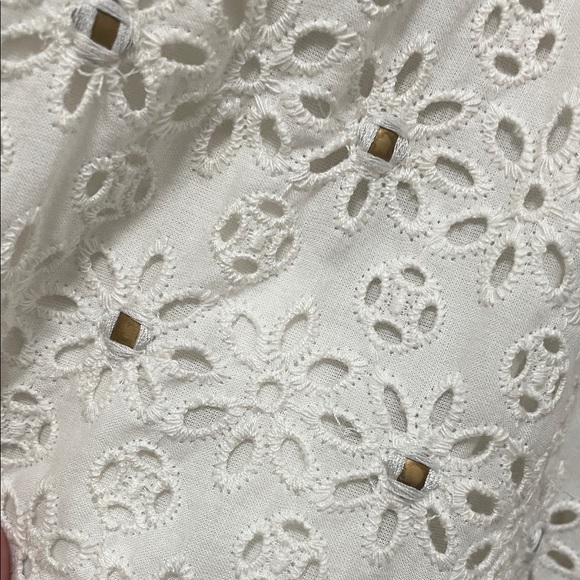 Diane Von Furstenberg Cream Lace Backless Dress - Picture 2 of 4